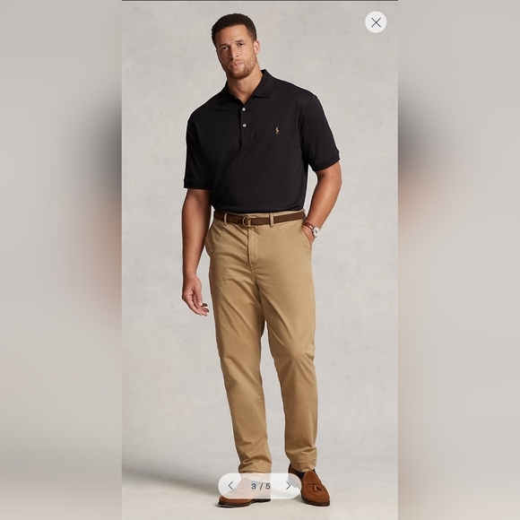 Polo Ralph Lauren Men's Black Classic Fit Size XXL/TTG Soft COTTON‎ IN BLACK - Picture 4 of 13